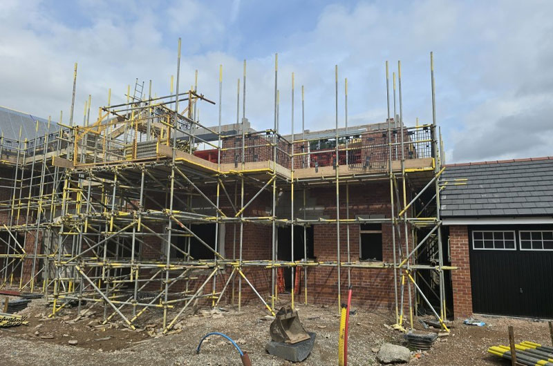 Ground-up construction of a new residential home in the Midrand area.